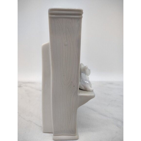 Vintage Westie Dogs On Bookcase Porcelain Westland Taiwan Sleeping Dog Terrier - Picture 4 of 10